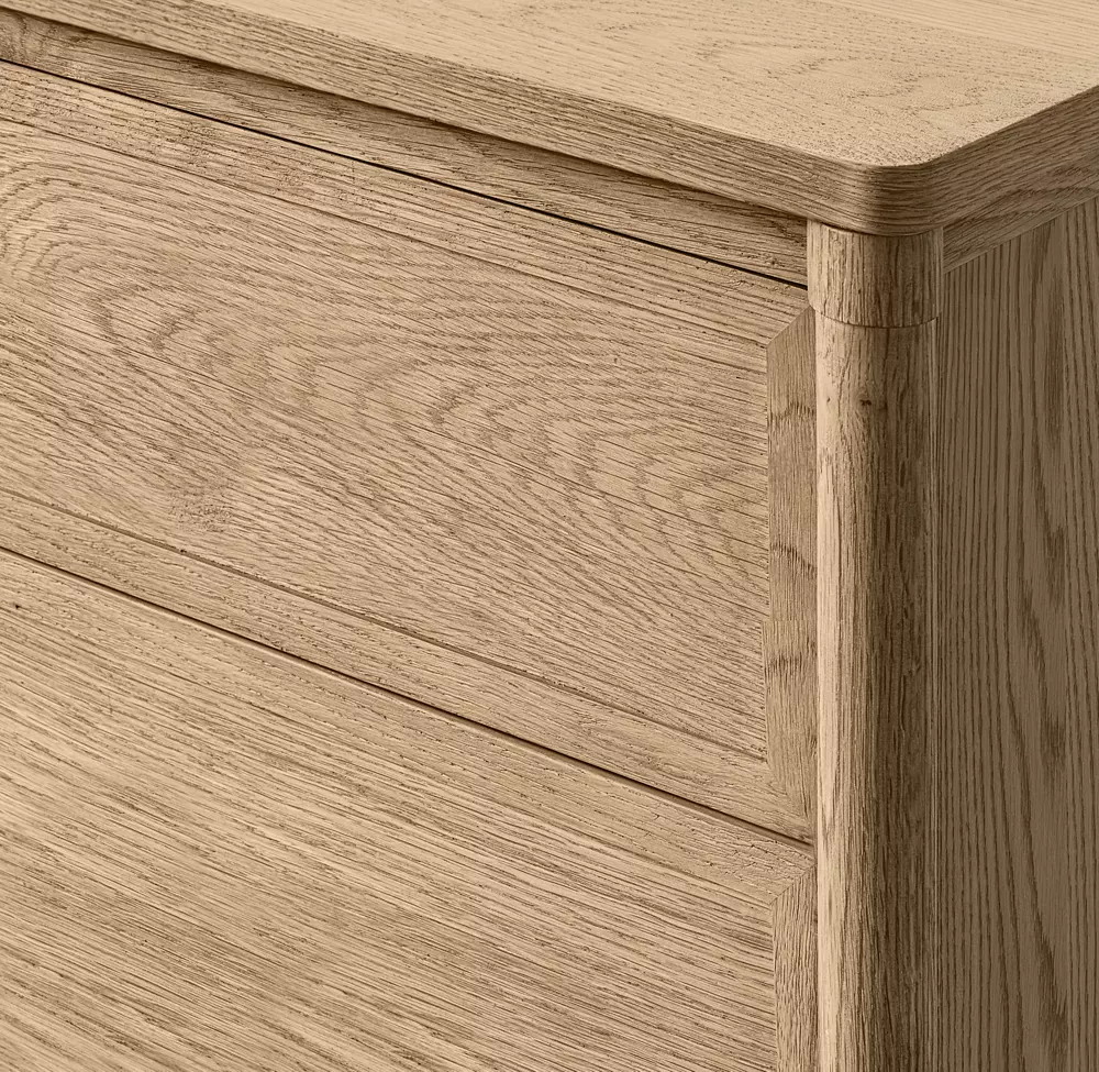 Penteadeira com nove gavetas para armazenamento de quarto