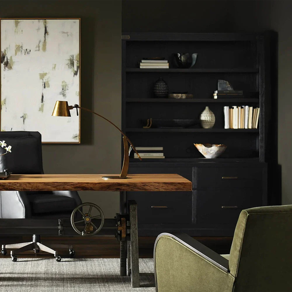 Estante modular com base de arquivos