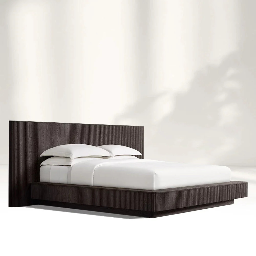 Cama natural contemporânea