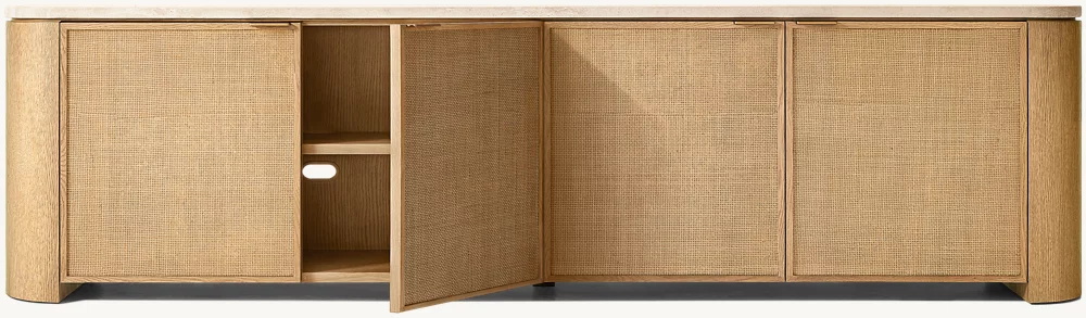 Console de mídia de 4 portas de 4 portas