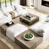 Sala de estar americana Rh Rh Solid Wood Chefe