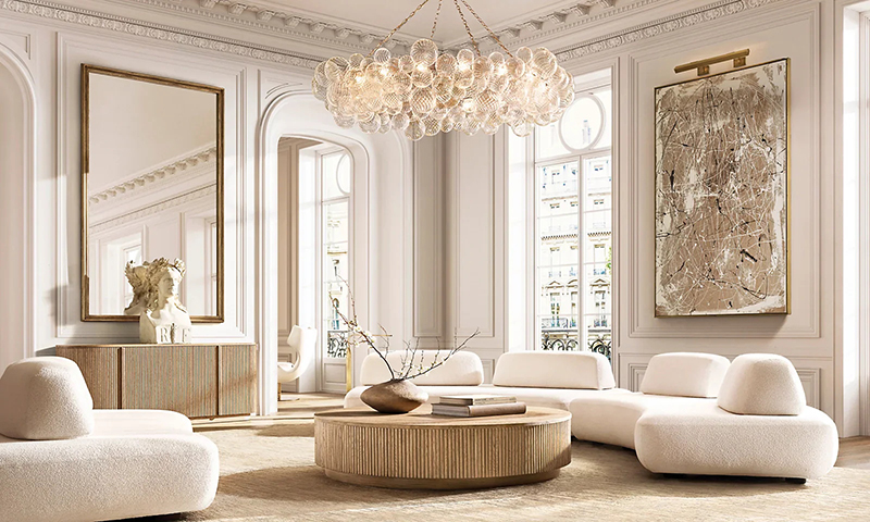 O sof&aacute; de madeira s&oacute;lida &eacute; uma adi&ccedil;&atilde;o atemporal e luxuosa a qualquer sala de estar. Criados a partir de madeira maci&ccedil;a de alta qualidade, este sof&aacute; combina durabilidade, conforto e estilo para criar um ponto focal em seu espa&ccedil;o de vida. 